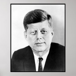 Poster John Kennedy Presidente da Casa Branca dos EUA