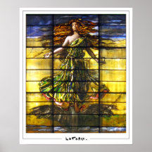 John La Farge Cartaz de Arte Zedign #158