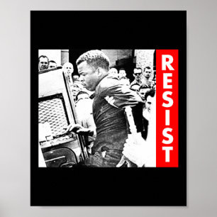 Poster John Lewis - Resistir