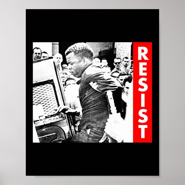 Poster John Lewis - Resistir (Frente)