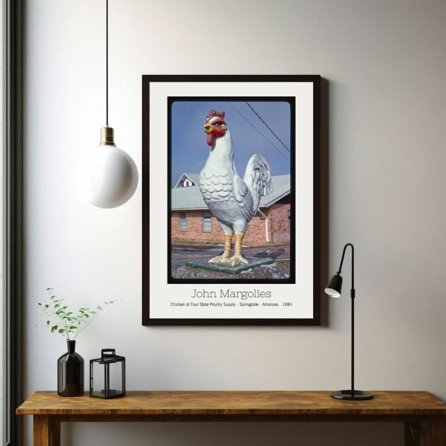 POSTER JOHN MARGOLIES - CHICKEN SPRINGDALE ARKANSAS (Criador carregado)