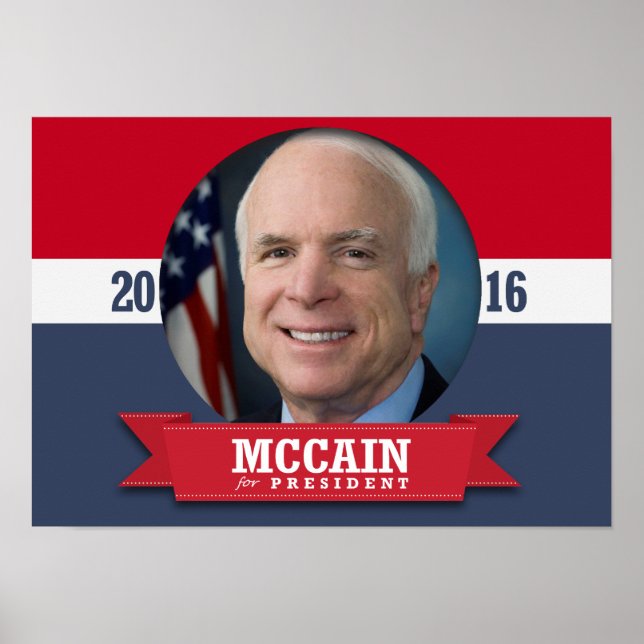 POSTER JOHN MCCAIN 2016 (Frente)