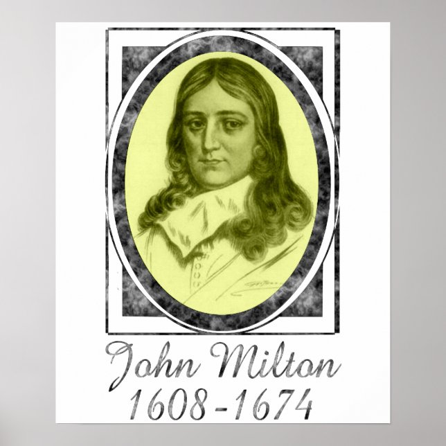 Poster John Milton (Frente)
