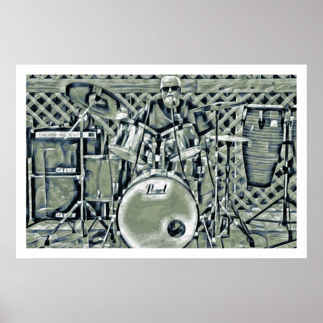 Poster John Mitchell (Frente)