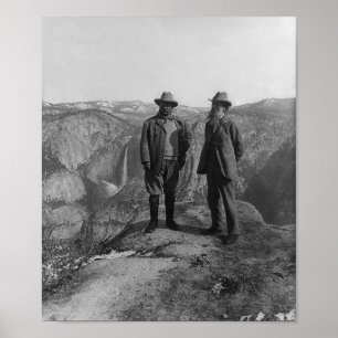 Poster John Muir e o Ursinho Roosevelt