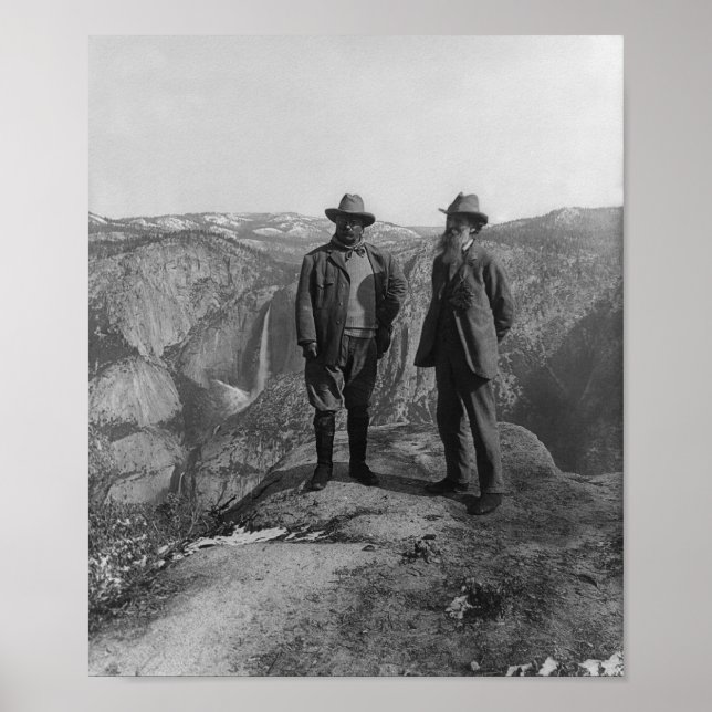 Poster John Muir e o Ursinho Roosevelt (Frente)