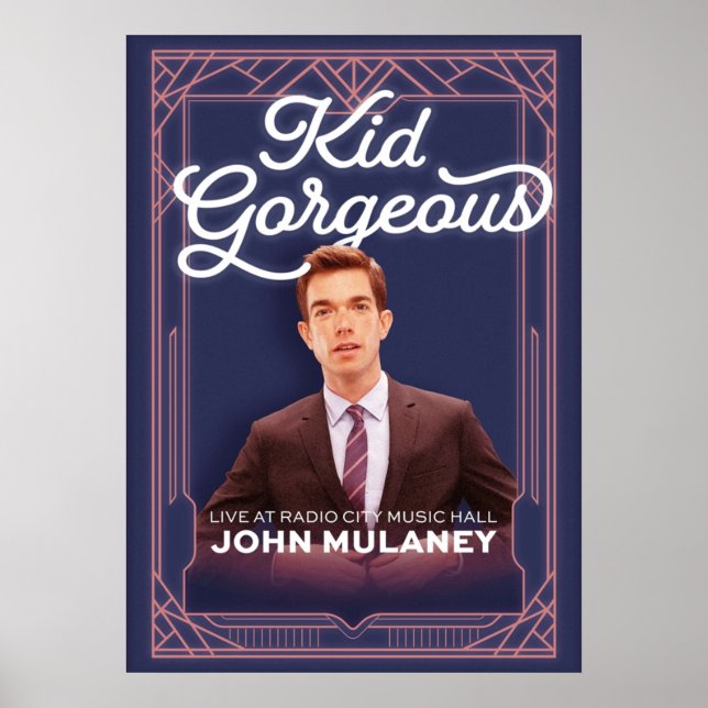 Poster John Mulaney Kid Gorgeous (Frente)