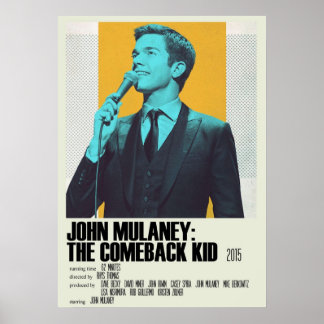 Poster John Mulaney O Alternativo De Comeback Art Movi