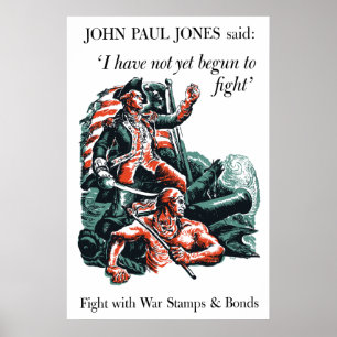 Poster John Paul Jones WW2