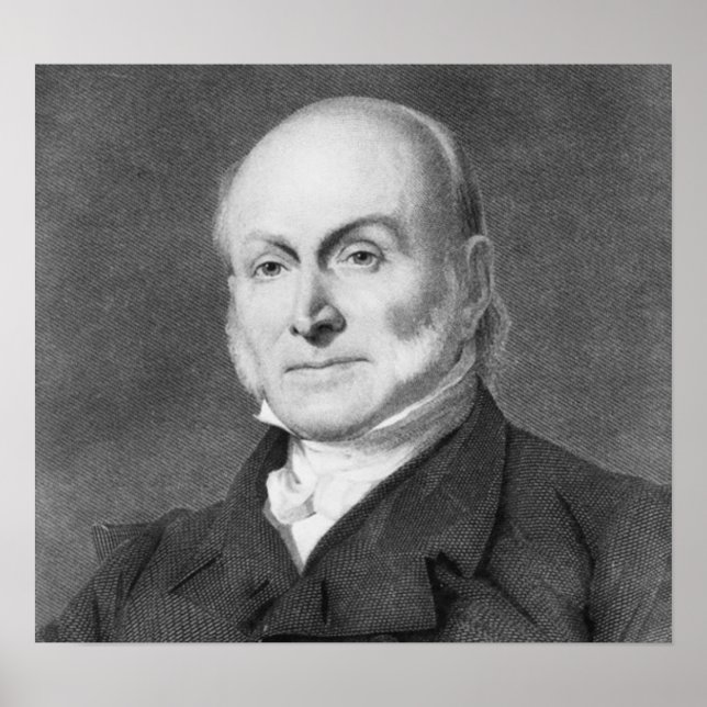 Pôster John Quincy Adams (Frente)