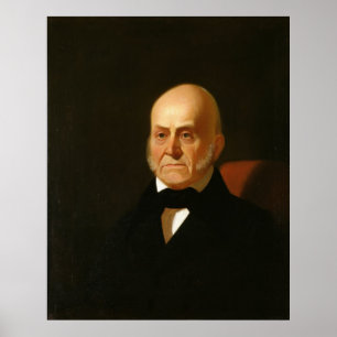 Poster JOHN QUINCY ADAMS Retrato de George Caleb Bingham