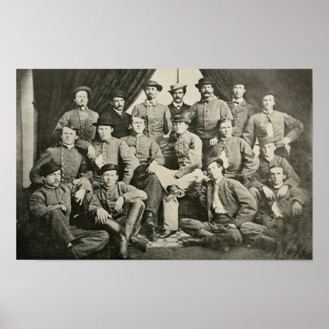 Poster John S. Mosby e Men (Frente)