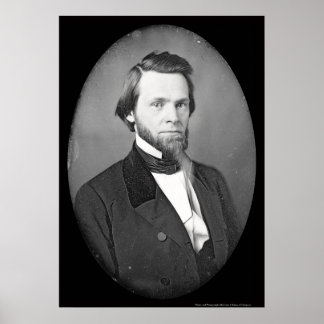 Pôster John Sherman Ohio Daguerreotype 1846