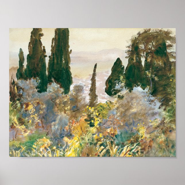 Poster John Singer Sargent - Granada (Frente)