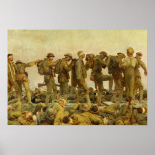 Pôster John Singer Sargent - intoxicado