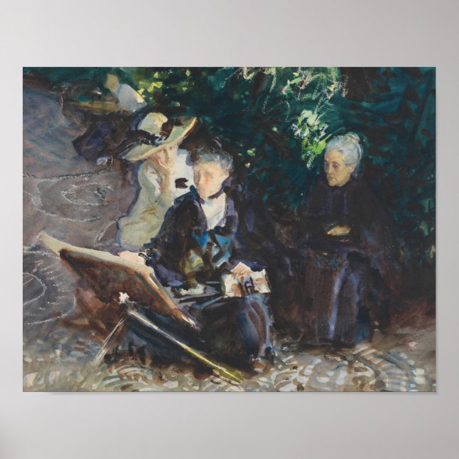 Poster John Singer Sargent - No Generalheiro (Frente)