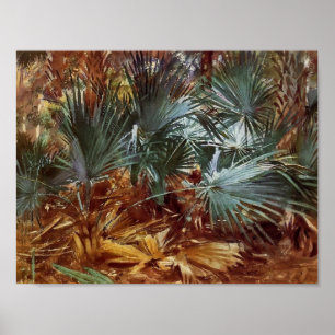 Pôster John Singer Sargent: Palmettos