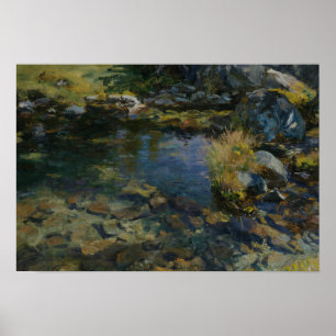 Poster John Singer Sargent - Piscina alpina