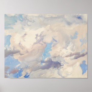 Poster John Singer Sargent - Sky