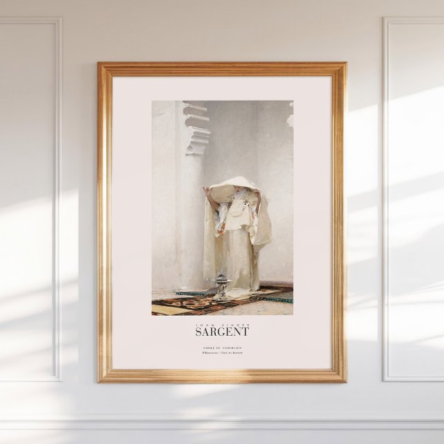 Poster John Singer Sargent Smoke of Ambergris Art Impress (Criador carregado)