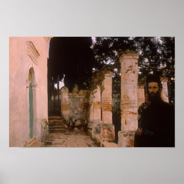 Poster John Singer Sargent - Vespers (Frente)