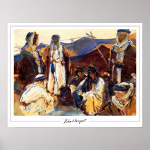 John Singer Sargent Zedign Cartaz de Arte #462-2