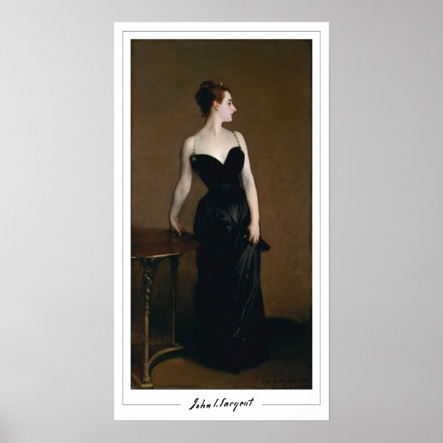 Poster John Singer Sargent Zedign Cartaz de Arte #62-2 (Frente)