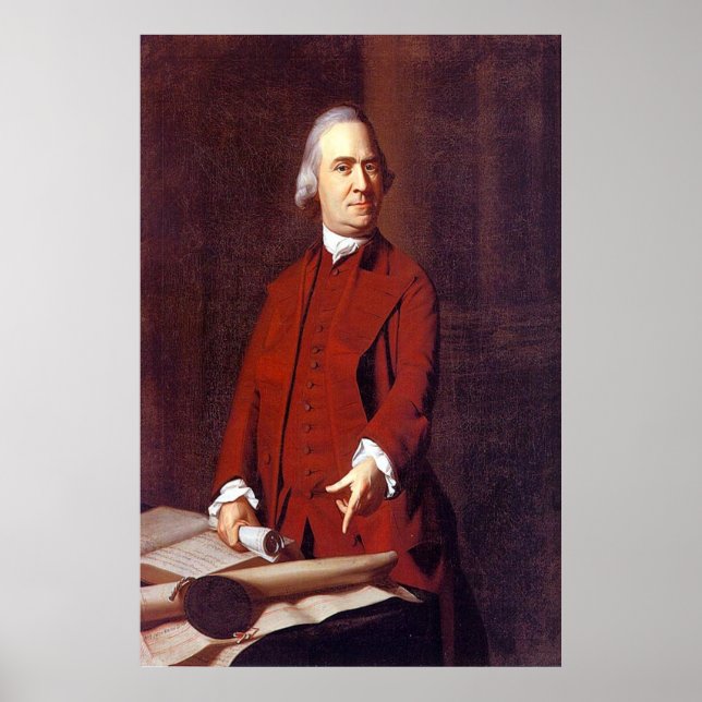Poster John Singleton Copley / Samuel Adams (1772) / (Frente)
