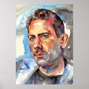 Poster John Steinbeck Portrait