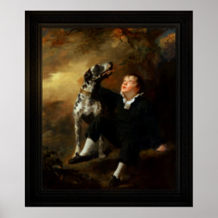 Poster John Stuart Hepburn Forbes por Henry Raeburn