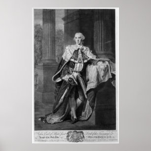 Poster John Stuart, ó conde do Bute, 1763