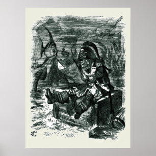 Poster John Tenniel: Davy Jones Locker