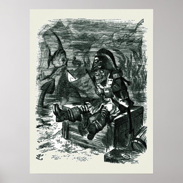Poster John Tenniel: Davy Jones Locker (Frente)