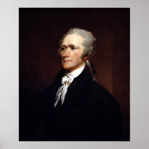 Poster John Trumbull Alexander Hamilton