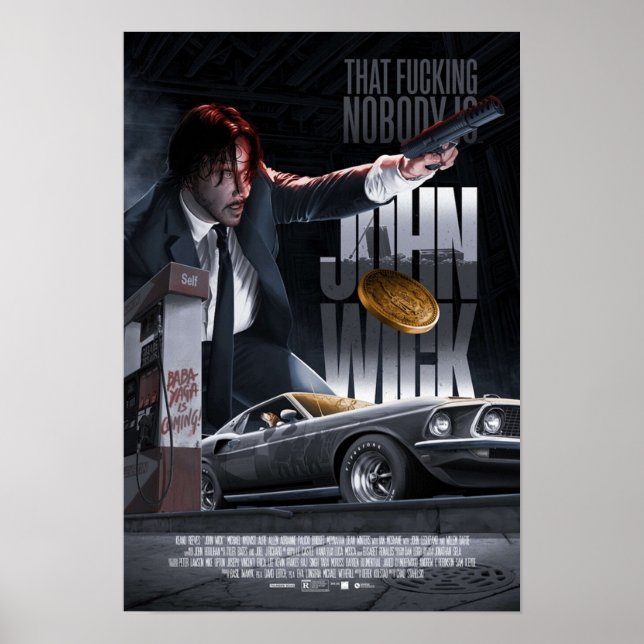 Poster John Wick (Frente)