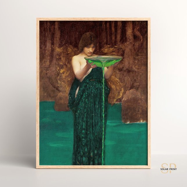 Poster John William Waterhouse Circe Invidiosa Mythologic (Criador carregado)