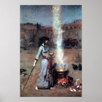 John William Waterhouse O Círculo Mágico