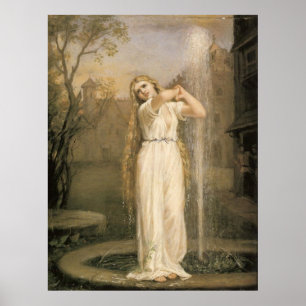 Pôster John William Waterhouse Undine