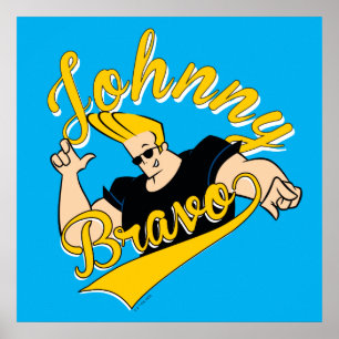 Poster Johnny Bravo - Gráfico Athletic