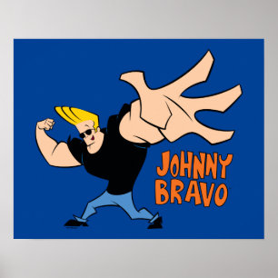 Poster Johnny Bravo Iconic Pose