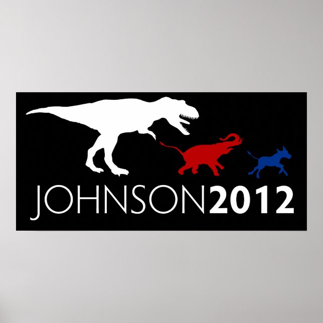 Poster Johnson 2012 (Frente)