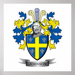 Pôster Johnson Casaco of Arms