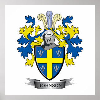 Pôster Johnson Casaco of Arms