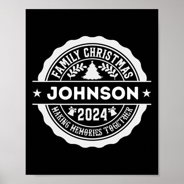 Poster Johnson Family Christmas (Frente)