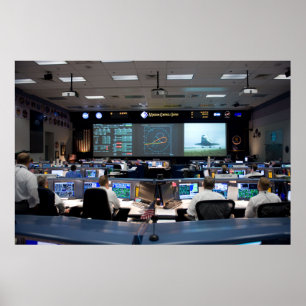 Poster Johnson Mission Control Center