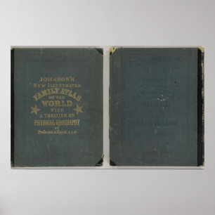 Pôster Johnson's New Illustrated Family Atlas