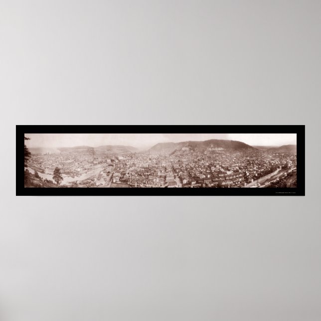 Pôster Johnstown, PA Foto 1904 (Frente)