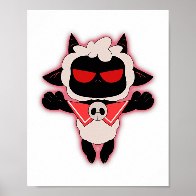 Poster Join The Cult - Cult Of The Lamb Angry Gamer Cult  (Frente)