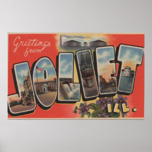 Pôster Joliet, Illinois - grandes cenas 2 da letra