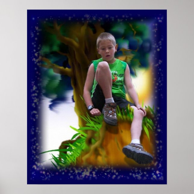 Poster Jon On Cliff (Frente)